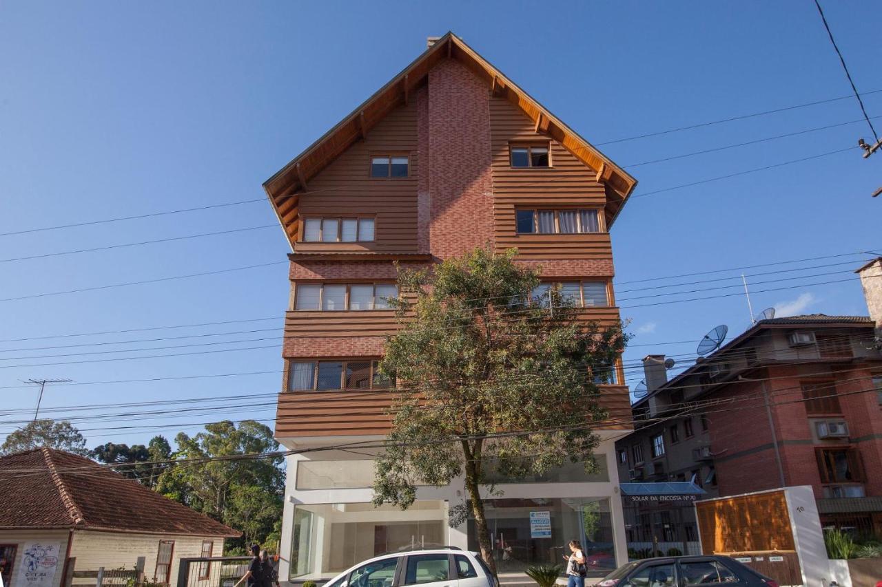 400 Metros, Rua Coberta - Centro - Solar Da Encosta Apartamento Gramado Exterior foto